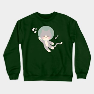 Space Kitty Crewneck Sweatshirt